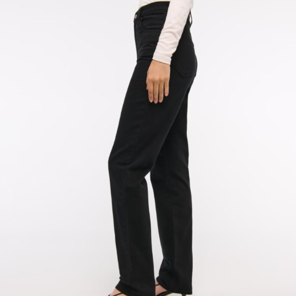 Abercrombie & Fitch Curve Love 90s Straight